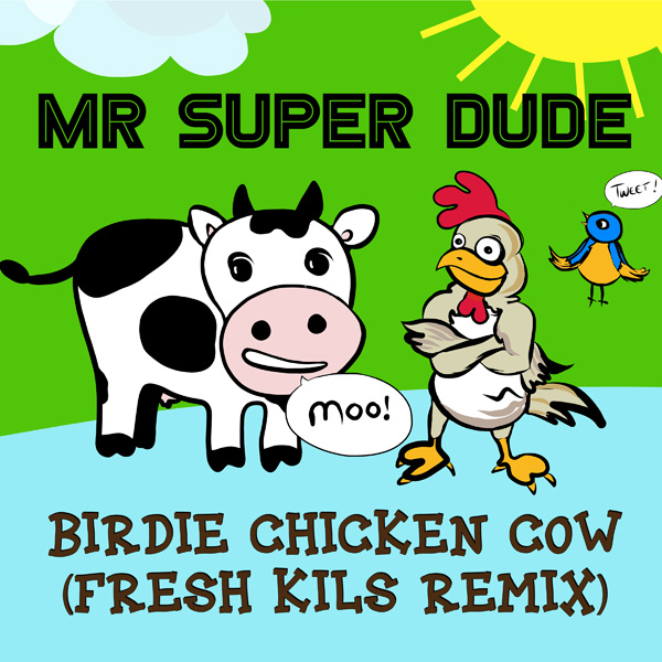 Birdie Chicken Cow Remix Artwork